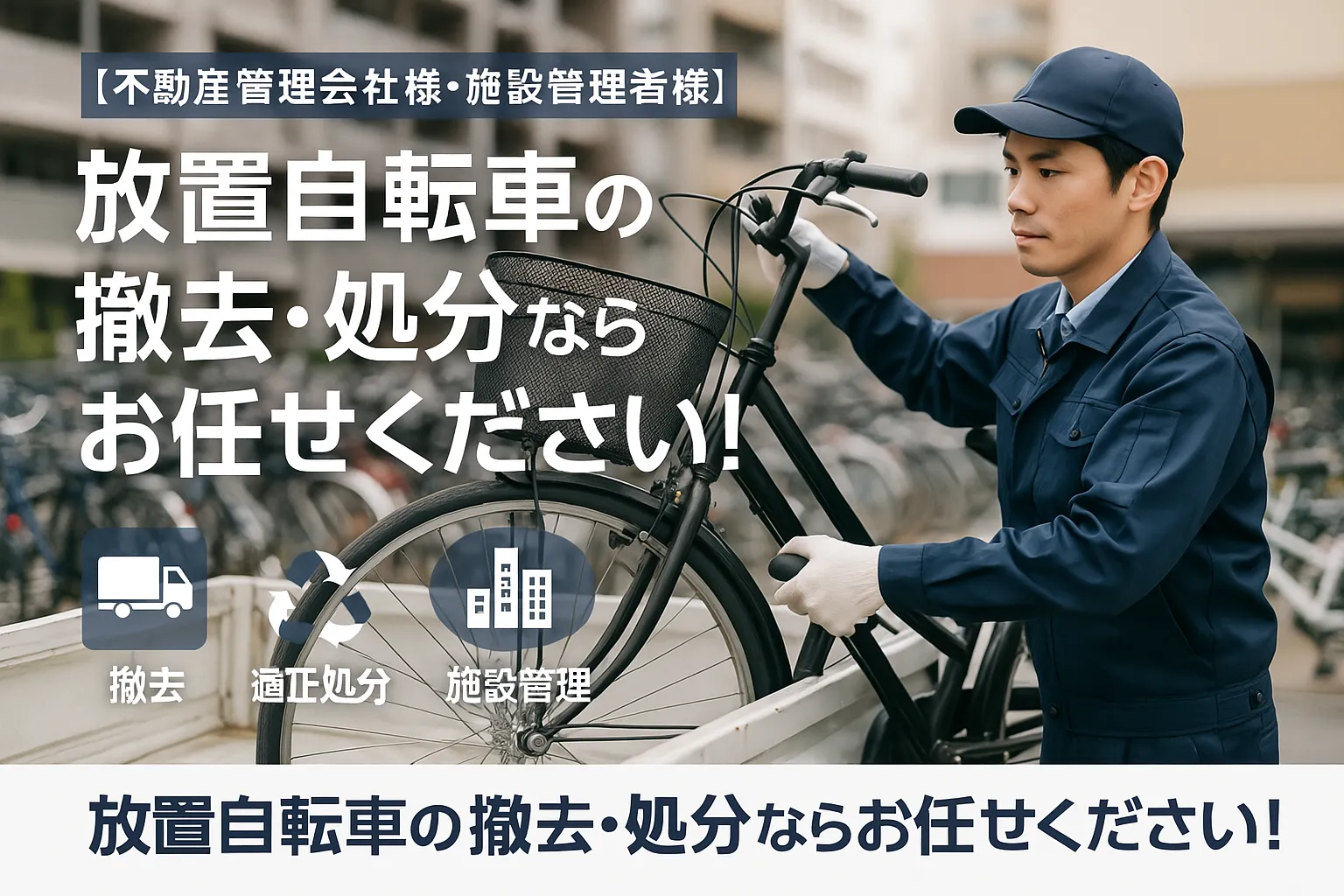 自転車残置物回収