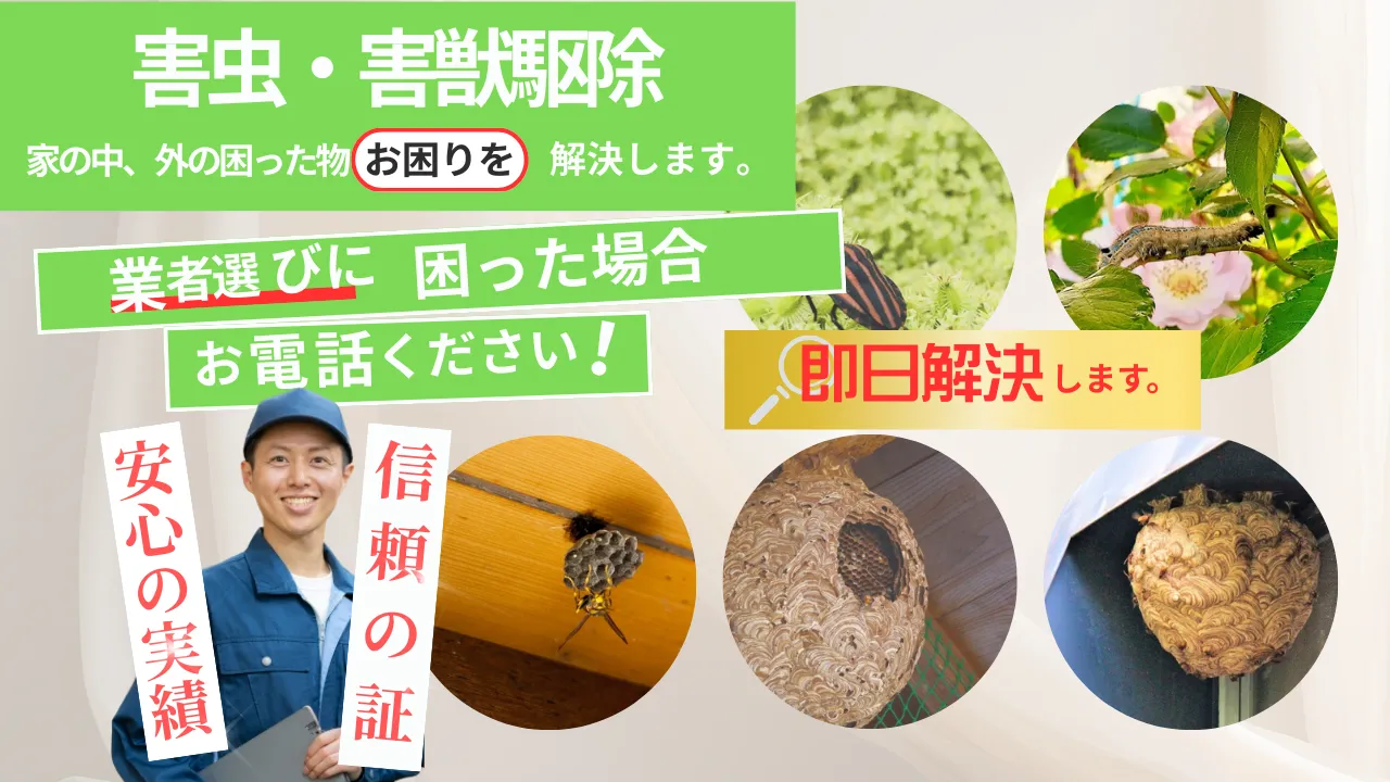 害虫・害獣駆除