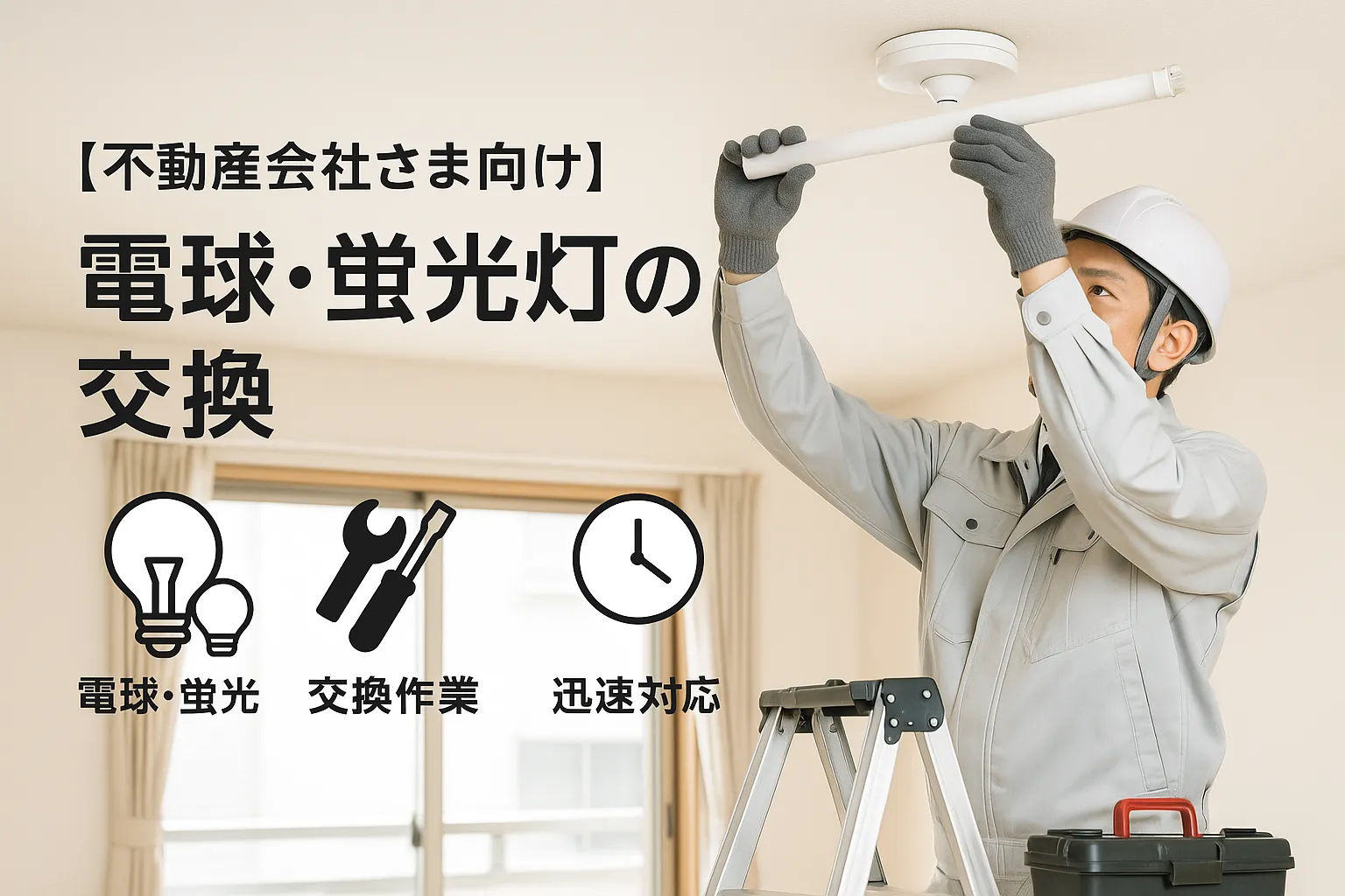 電球・蛍光灯の交換