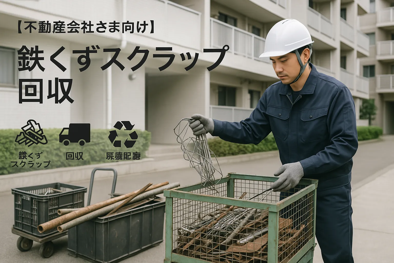 鉄くずスクラップ回収