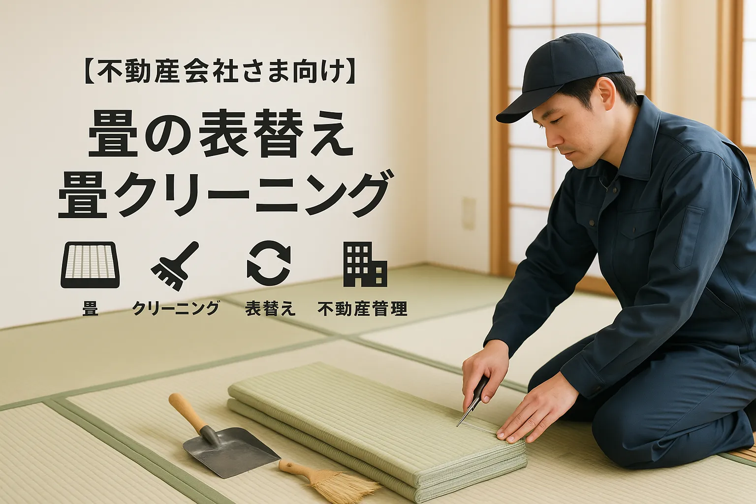 畳の表替え畳クリーニング